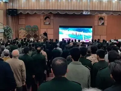 مراسم تودیع و معارفه فرمانده دانشگاه  امام حسین( ع) با حضور سردار سلامی 
