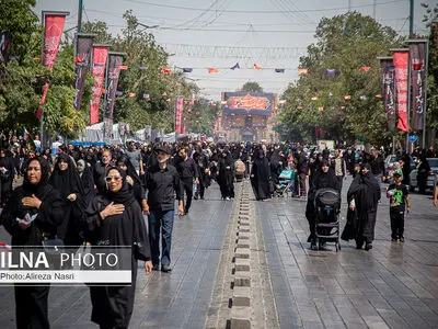 پیاده‌روی جاماندگان اربعین در قزوین