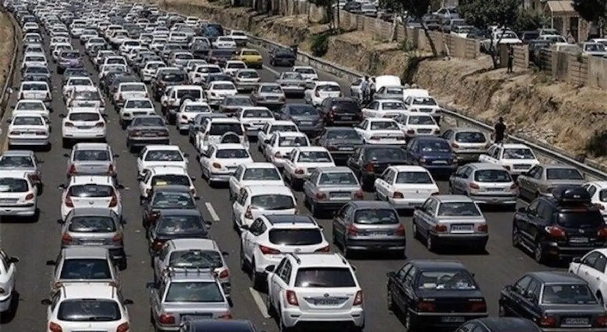 ترافیک پرحجم در جاده‌های خراسان رضوی 
