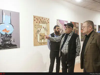داریوش ارجمند به دیدار «گنج جنگ» رفت