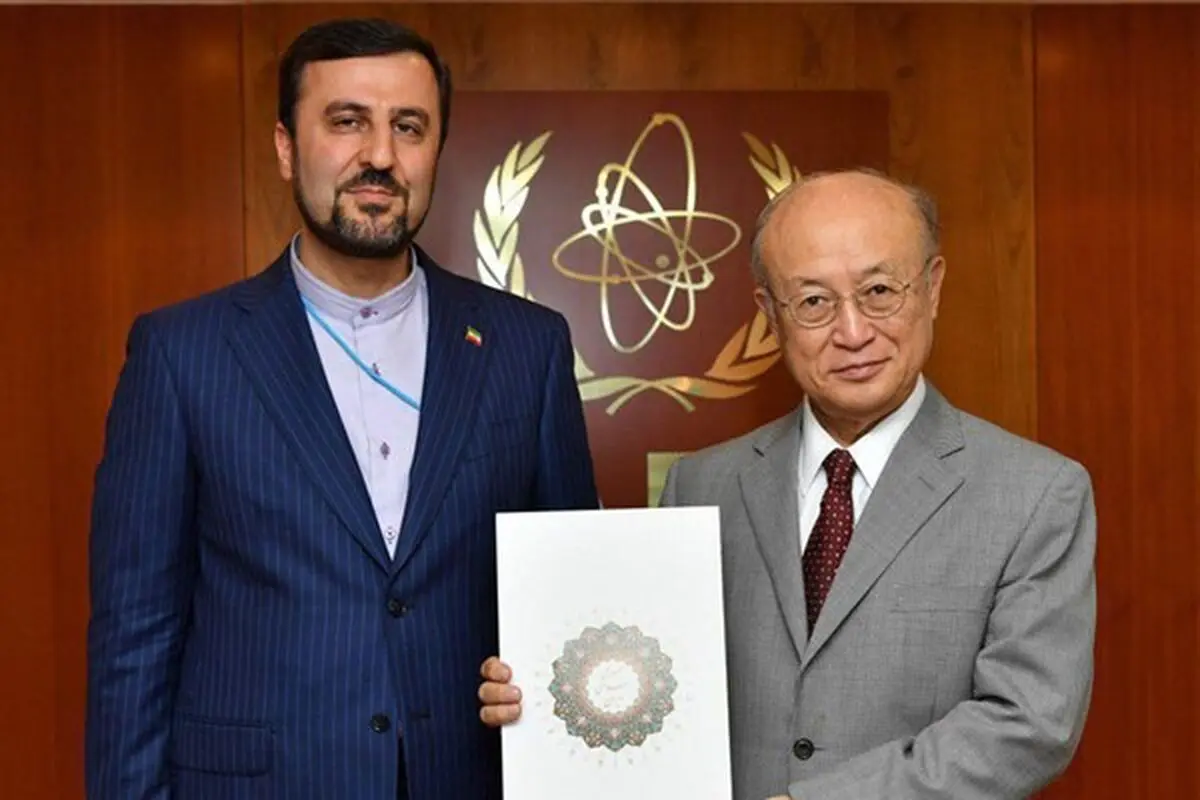 نماینده جدید ایران در آژانس اعتبارنامه خود را تقدیم آمانو کرد