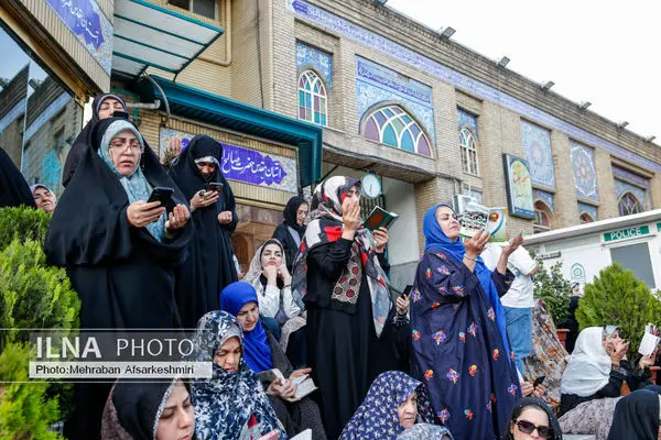 قرائت دعای «عرفه» - امام زاده صالح تهران