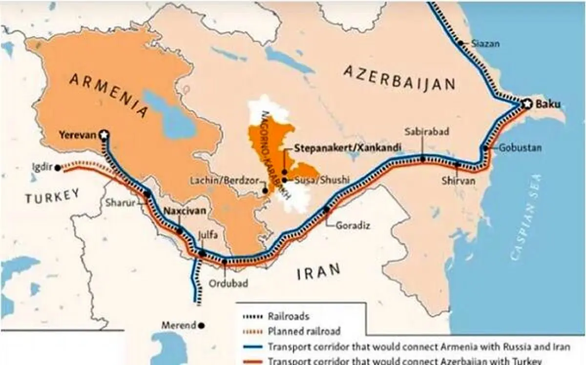 موانع صادرات گاز ایران به ارمنستان؛ از نقشه آنگلوساکسونی زنگزور تا سنگ‌اندازی گازپروم 