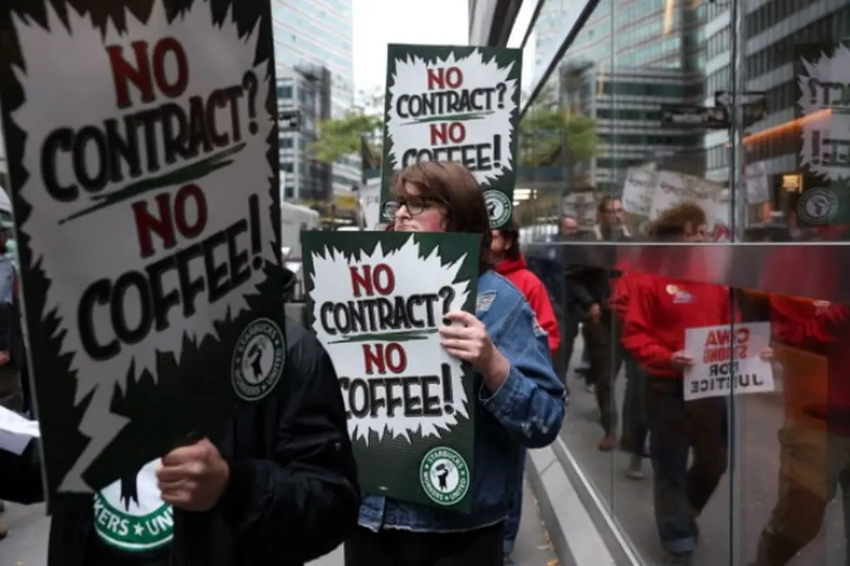 اعتصاب مجدد کارمندان و کارگران استارباکس