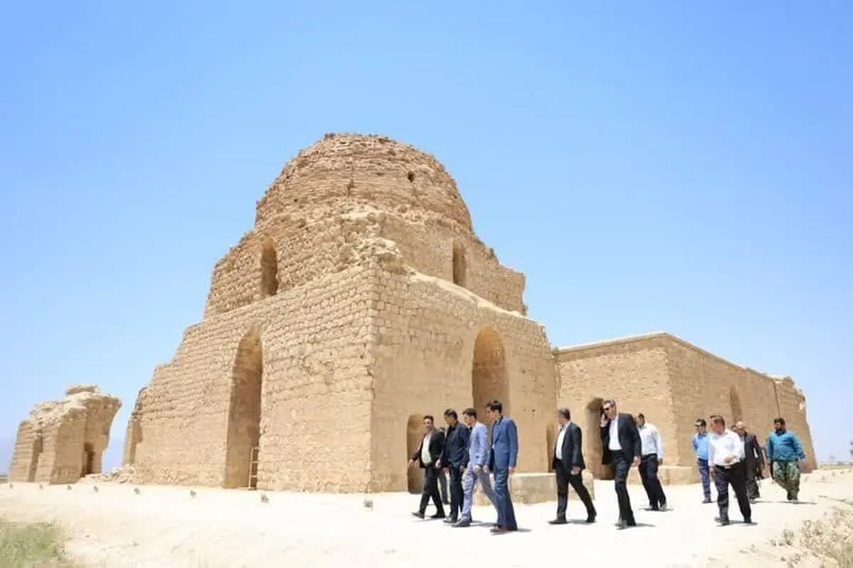 آغاز پروژه حفاظتی و مرمتی کاخ ساسان سروستان  
