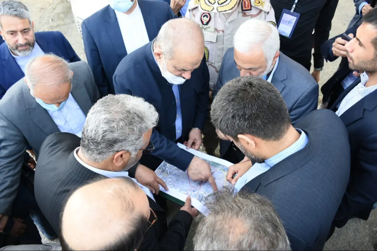 وزیر کشور از روند احداث کمربندی دوم ارومیه بازدید کرد