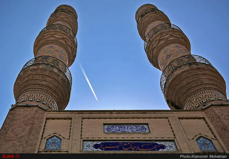 مسجد جامع تبریز مربوط به دوره سلجوقیان تا دوره قاجار است