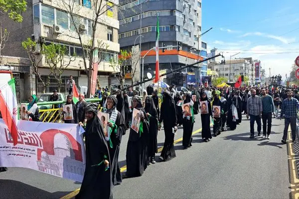 راهپیمایی روز قدس در کردستان آغاز شد