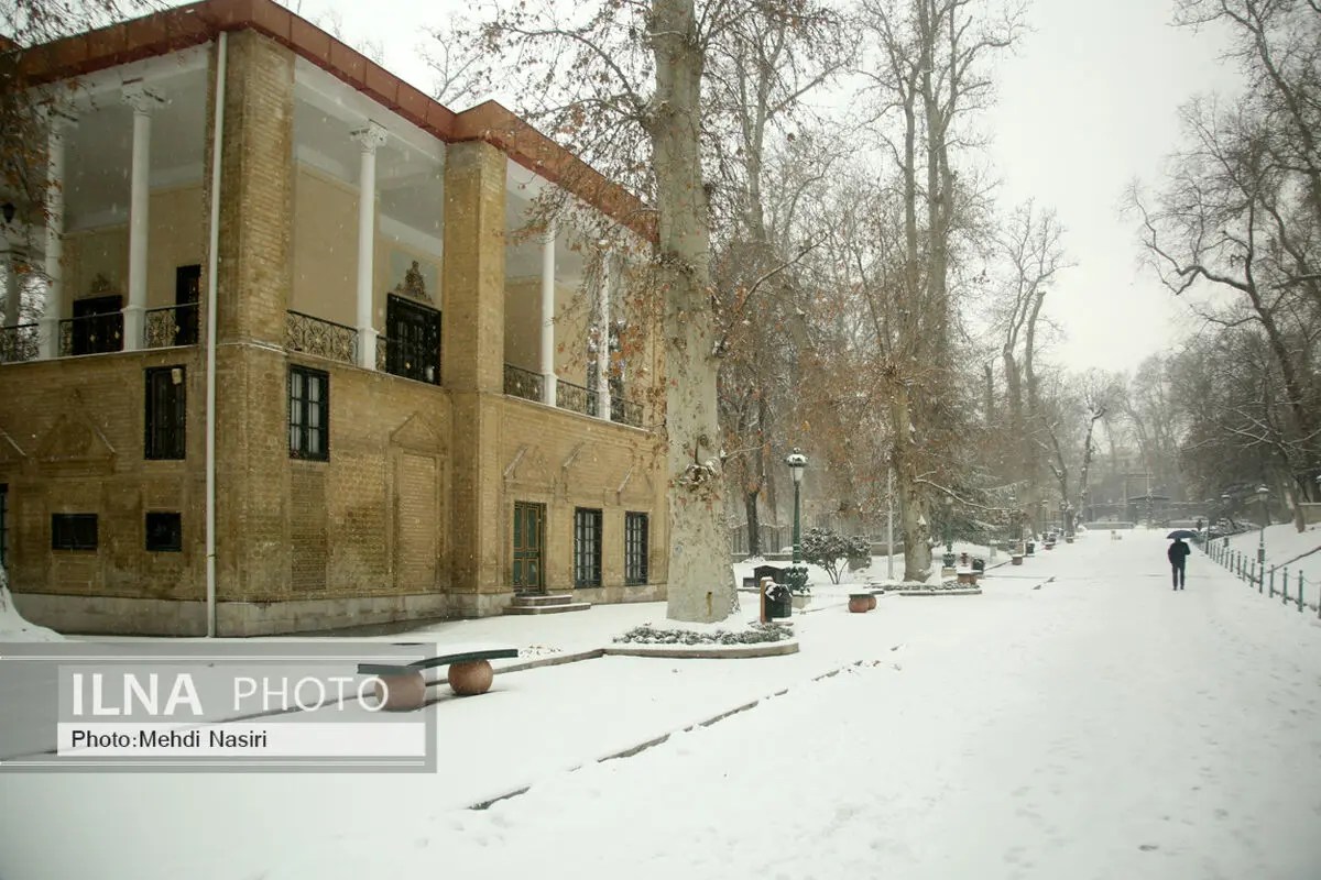 برف، کاخ‌های نیاوران و سعدآباد را تعطیل کرد