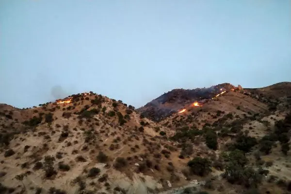 آتش‌سوزی جنگل‌های روستای بانروشان مهار شد