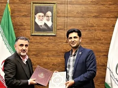 امضای تفاهم نامه همکاری مشترک فی مابین فدراسیون ورزش کارگری و فدراسیون ورزش های زورخانه ای و کشتی پهلوانی
