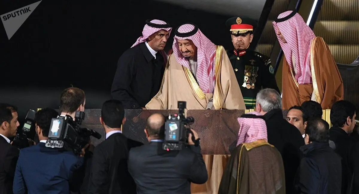 پادشاه عربستان وارد مسکو شد