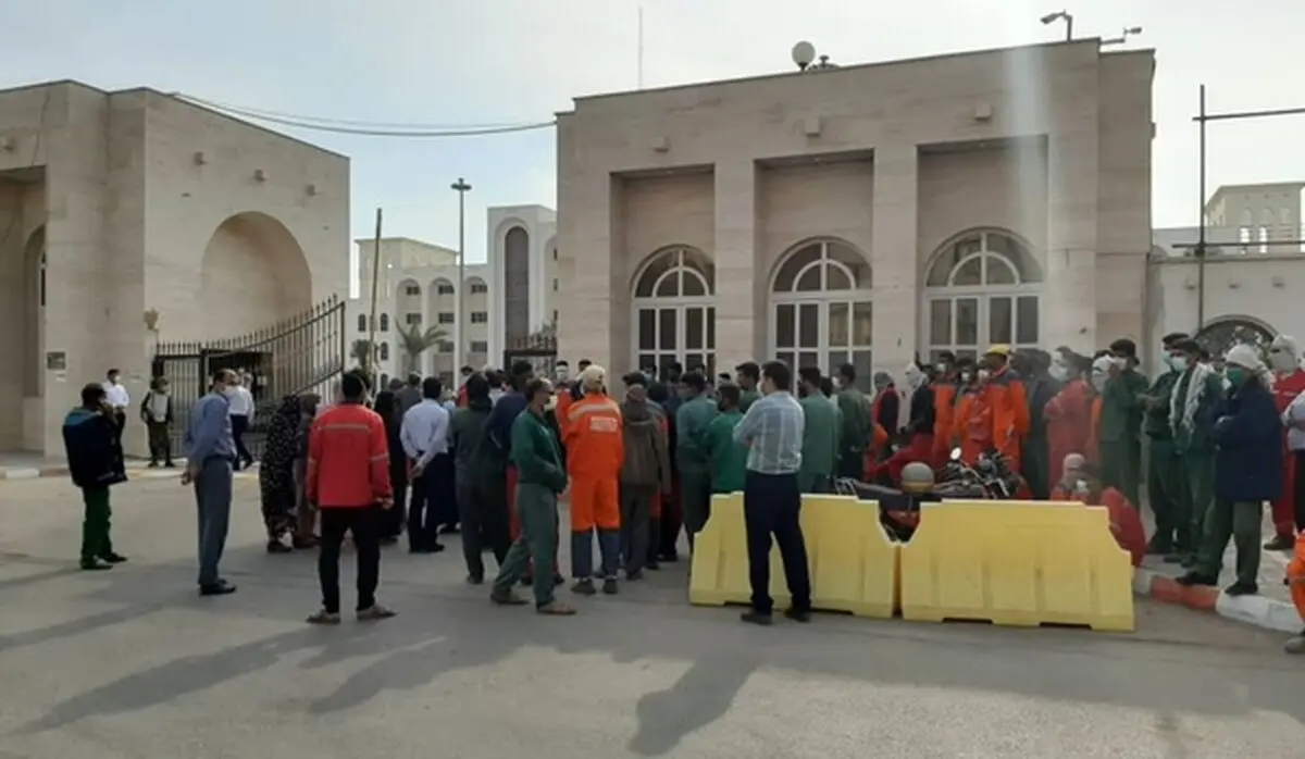 درخواست کارگران شهرداری بندرعباس برای «تبدیل وضعیت»