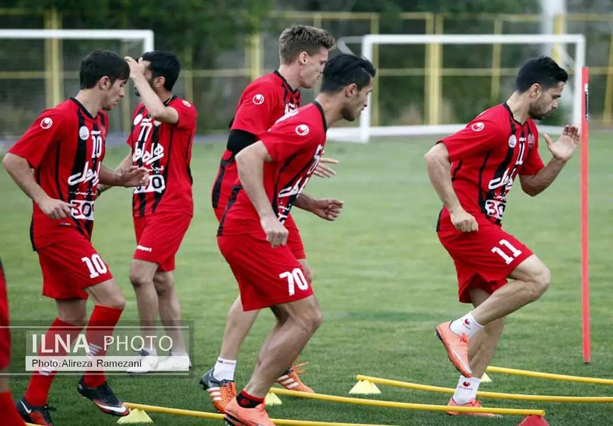  گزارش تمرین پرسپولیس