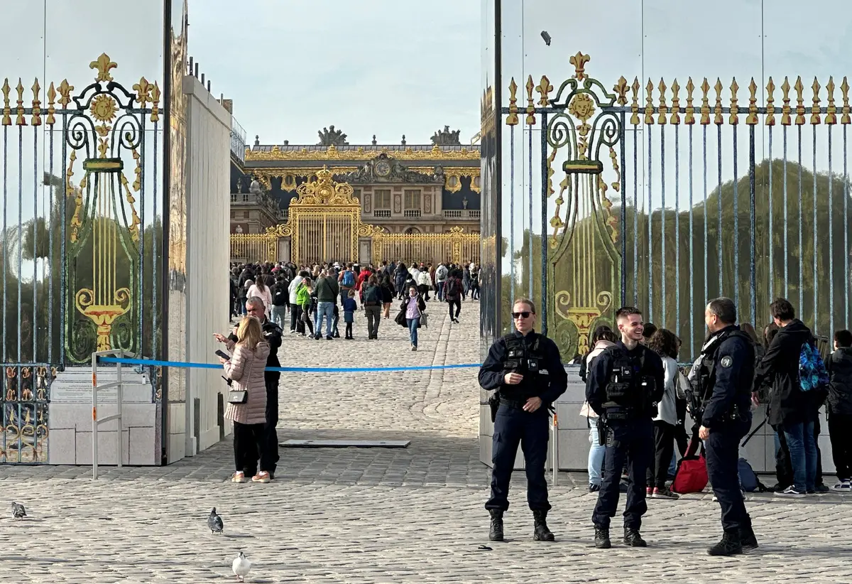 تخلیه مجدد کاخ ورسای در پی تهدید امنیتی