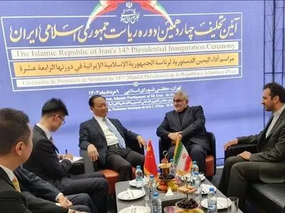 ورود معاون رئیس کمیته دائمی کنگره چین به تهران