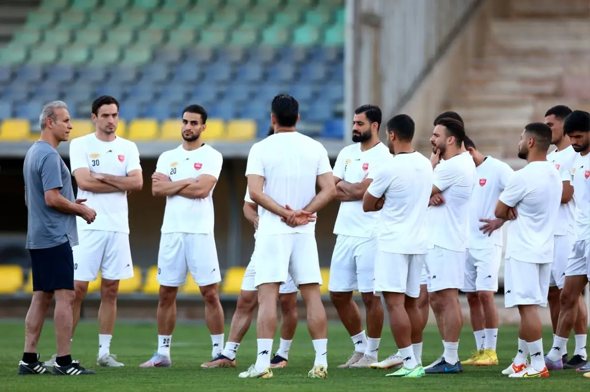 تمرین 70 دقیقه ای پرسپولیس در غیاب ملی پوشان و مصدومان 