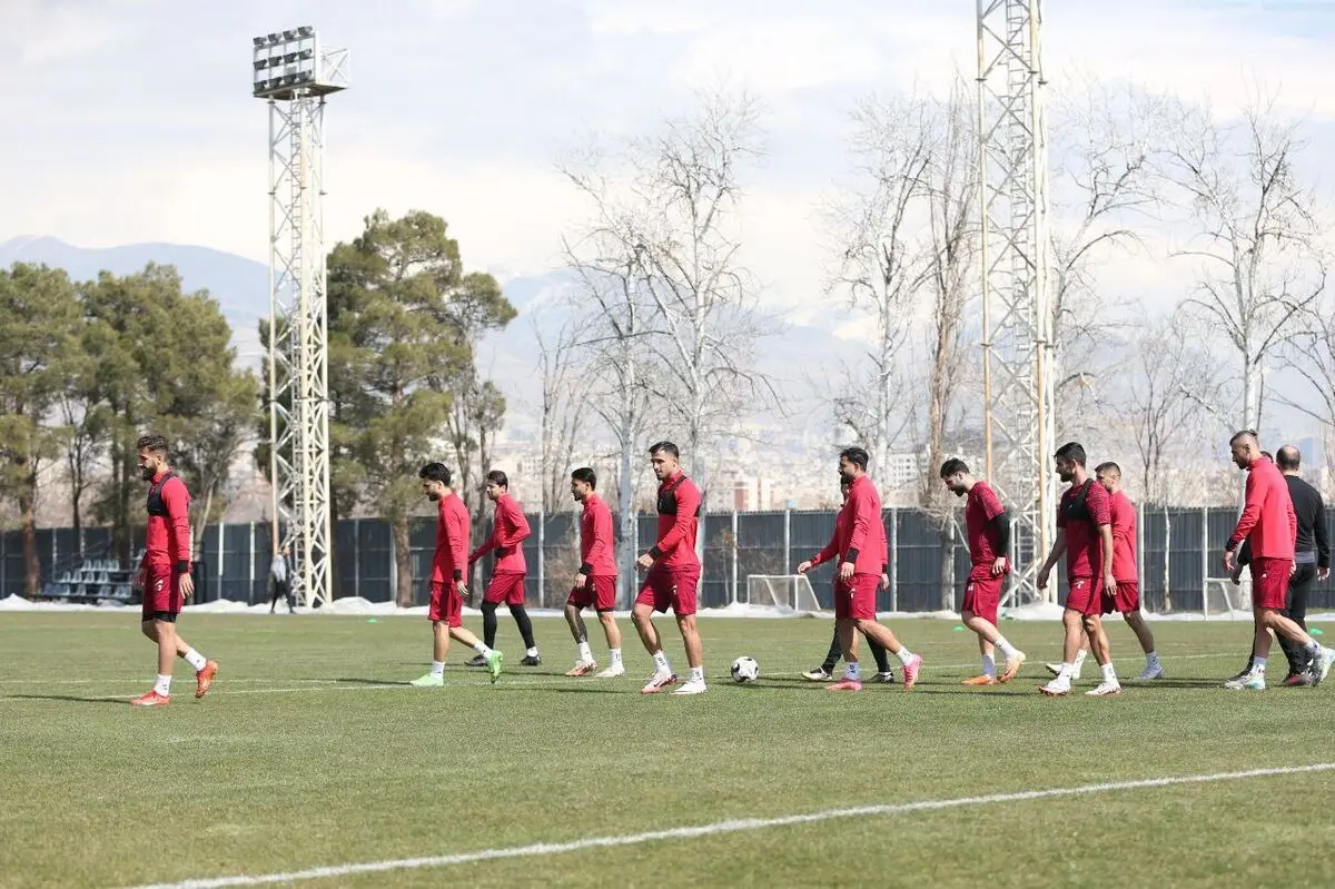 آخرین تمرین پرسپولیس پیش از بازی با آلومینیوم با مصدوم جدید