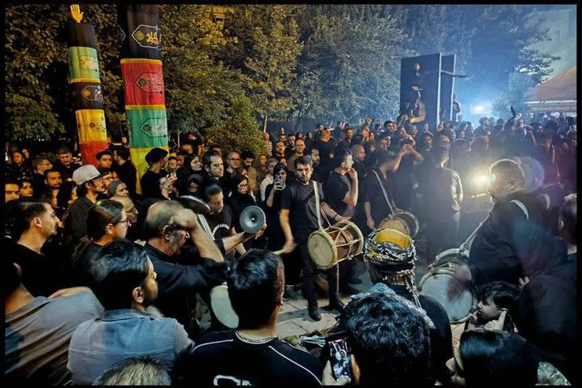 چاووش‌خوانی گیلانی‌ها  و سنج و دمام جنوبی‌ها در خیمه هنر