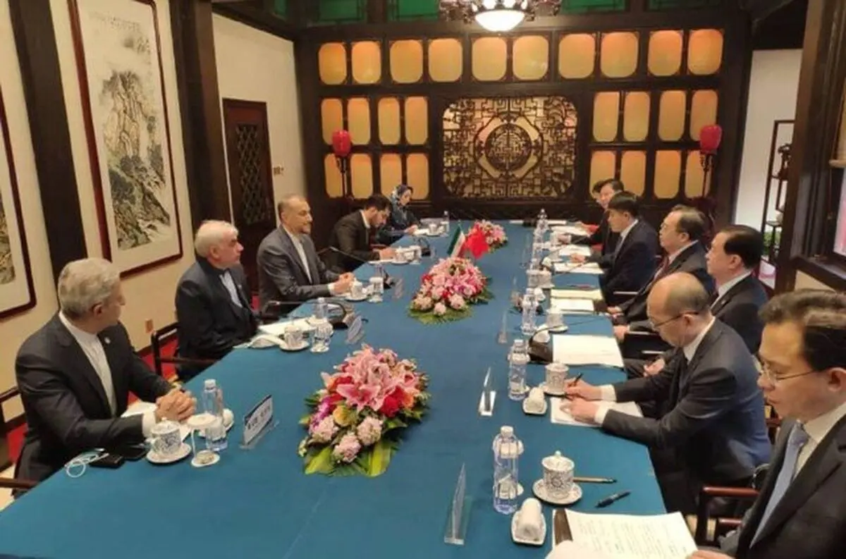 گفت‌وگوی امیرعبداللهیان با وزیر امور بین‌الملل حزب کمونیست چین