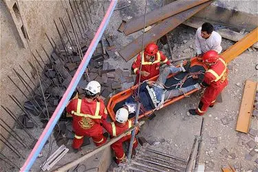 مرگ دلخراش کارگر ساختمانی در پی سقوط از ارتفاع در اراک