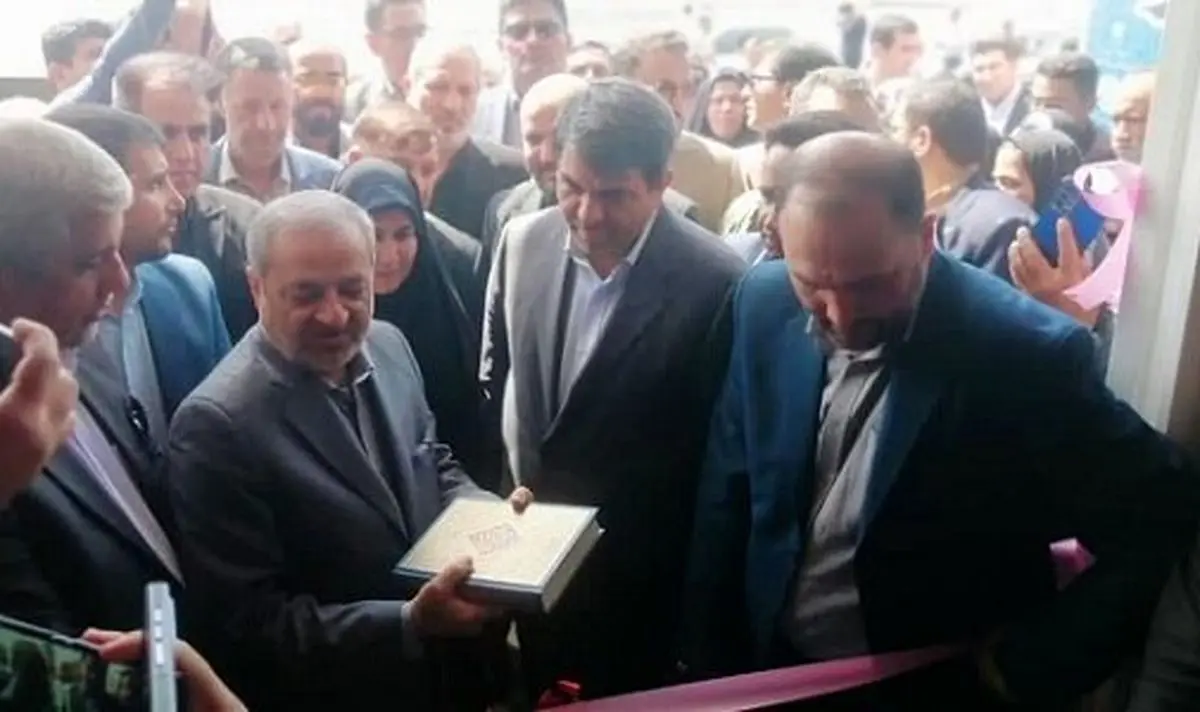 افتتاح و کلنگزنی دو مدرسه ۶ و ۱۲ کلاسه در جیرفت