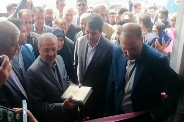 افتتاح و کلنگ‌زنی دو مدرسه ۶ و ۱۲ کلاسه در جیرفت
