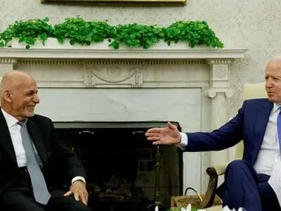 Biden assures Afghan president of continued U.S. support
