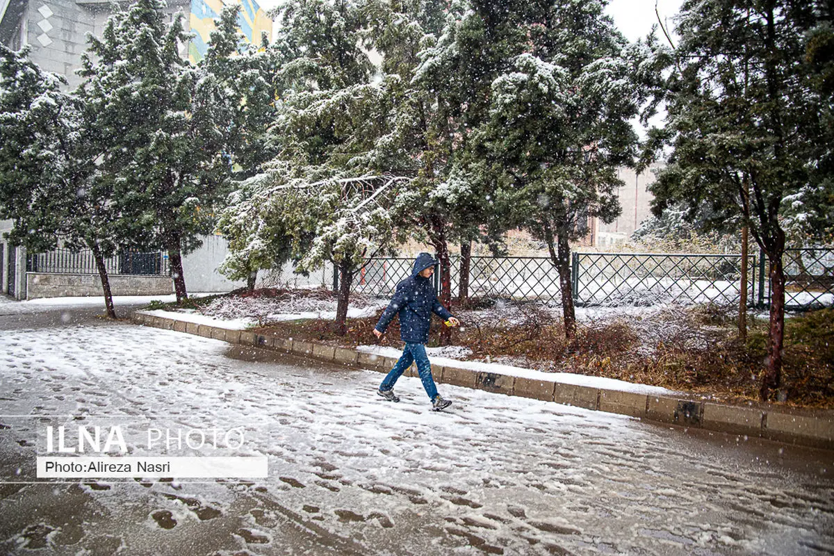 برف و باران وارد چهارمحال و بختیاری می‌شود