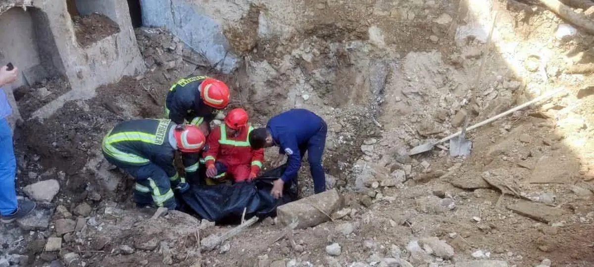 ریزش آوار یک ساختمان در زنجان دو فوتی برجا گذاشت