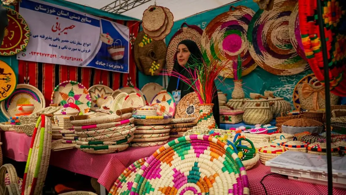 رونق دست‌ها؛ صنایع‌دستی در شکرستان۵ جان دوباره گرفت