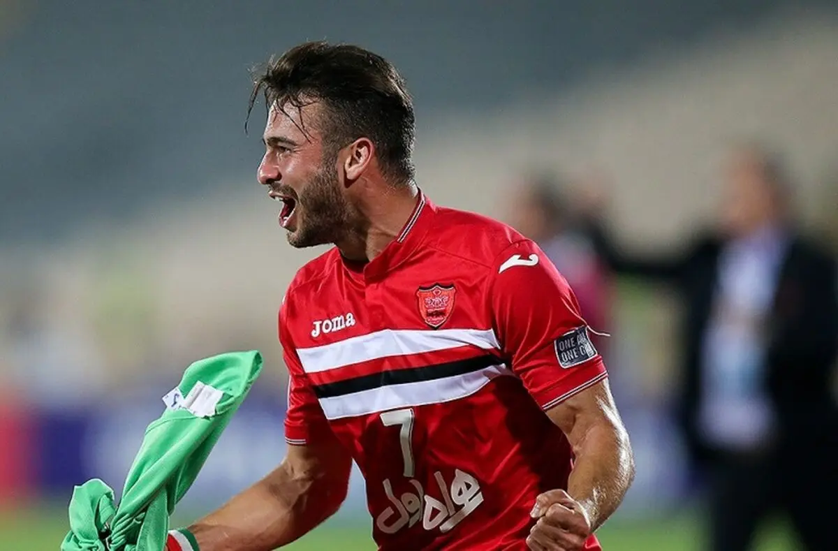 شماره هفت محبوب در اردوی پرسپولیسی‌ها در قطر