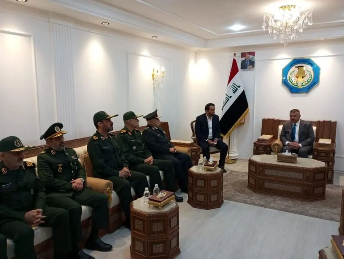 دیدار سردار احمدی مقدم با وزیر کشور عراق 