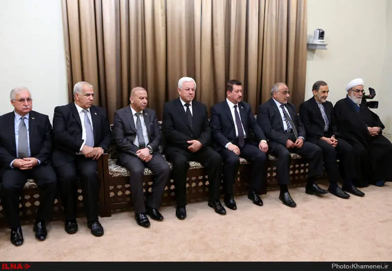 هیئت همراه رئیس جمهوری عراق