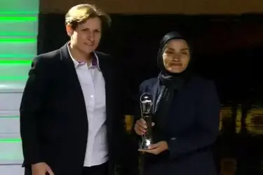 مرضیه جعفری در اوج فوتبال زنان آسیا