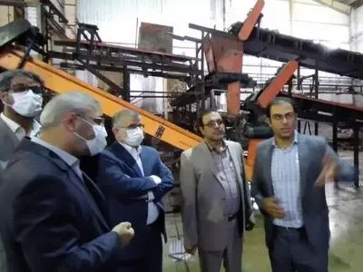 بازدید استاندار البرز از نیروگاه زباله سوز نوشهر در مازندران