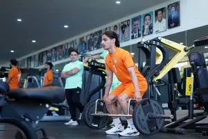 گزارش تصویری تمرین روز دوشنبه تیم ملی ایران