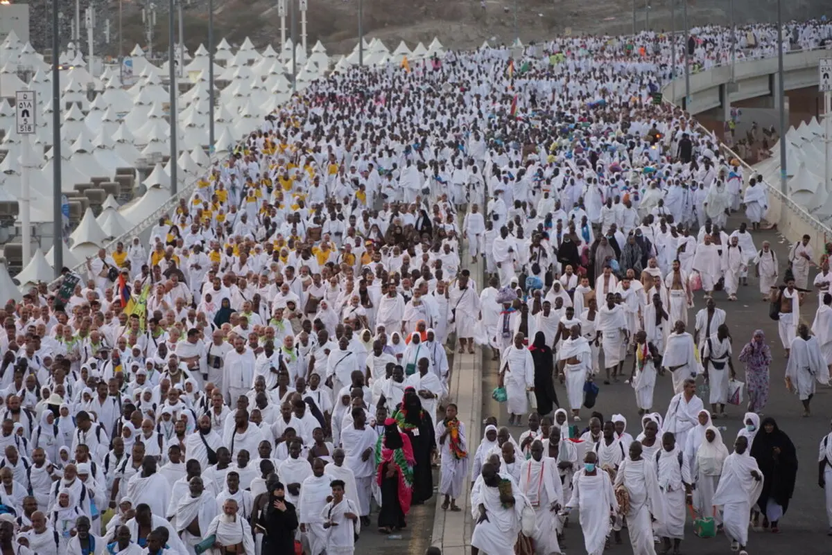فوت یک زائر در عرفات
