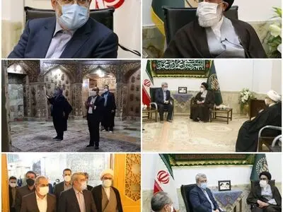 دیدار وزیر کشور با مراجع عظام قم