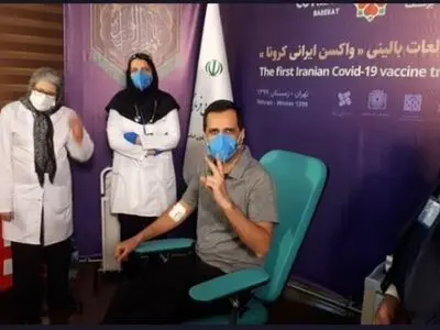 تزریق واکسن کرونای ایرانی به سومین داوطلب