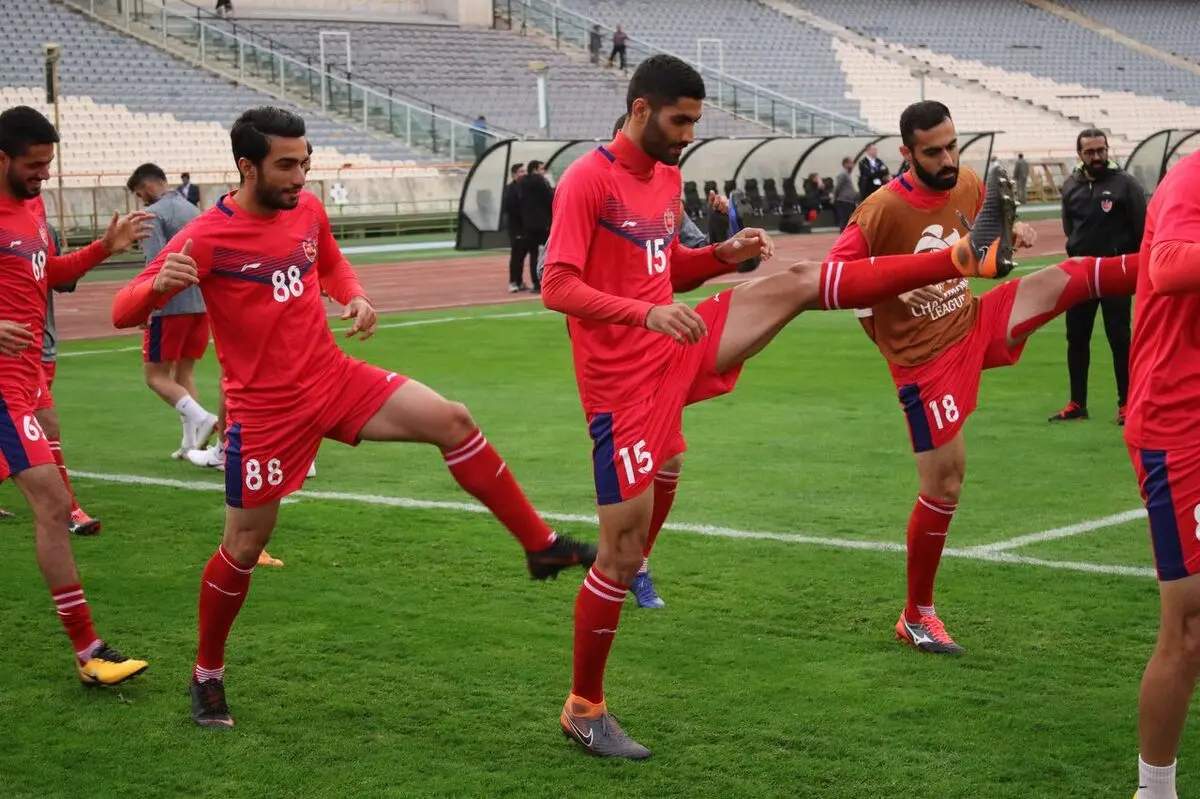تغییر زمان ریکاوری پرسپولیس