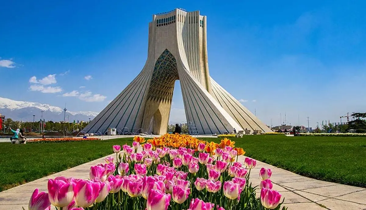 هوای پاک تهران در نخستین روز سال ۱۴۰۳ 