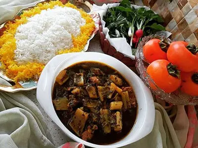 دستور تهیه خورش کرفس رژیمی و خوشمزه
