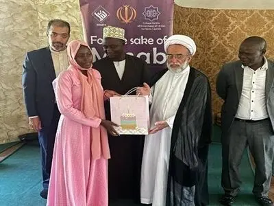 تقدیر از برگزیدگان پویش «میناب» در اوگاندا