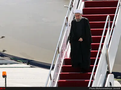 روحانی وارد ارومیه شد