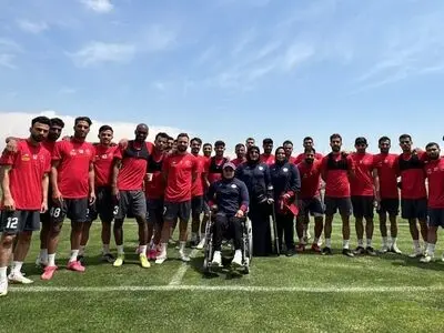 بانوان ملی پوش، مهمانان ویزه تمرین سرخپوشان