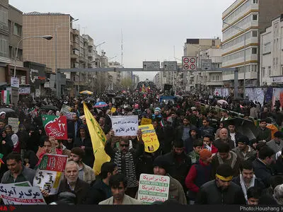 جشن چهلمین سالگرد پیروزی انقلاب با شعار «افتخار به گذشته-امید به آینده» + فیلم و عکس