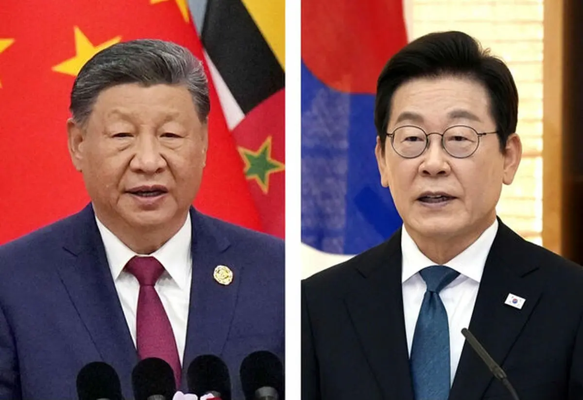 گفتوگوی روسای جمهور چین و کره جنوبی درباره بهبود روابط