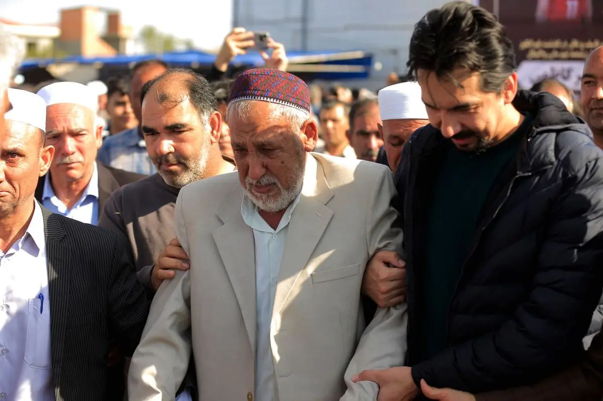 پدر صابر کاظمی: پیام تسلیت مقام معظم رهبری برای ما قوت قلب بود