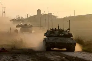 عملیات نیروهای رژیم صهیونیستی در جنوب نوار غزه